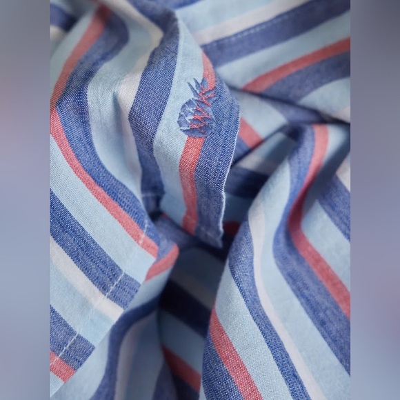 Chubbies Breathable Resort Weave Friday Shirt The Classy Button Down SZ XL NWOT - Picture 2 of 6